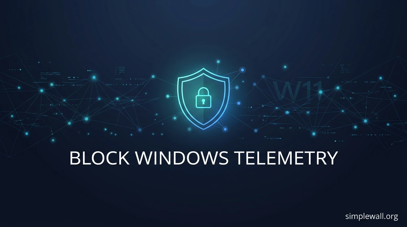 How to Block Windows 11 and 10 Telemetry with simplewall - simplewall.org